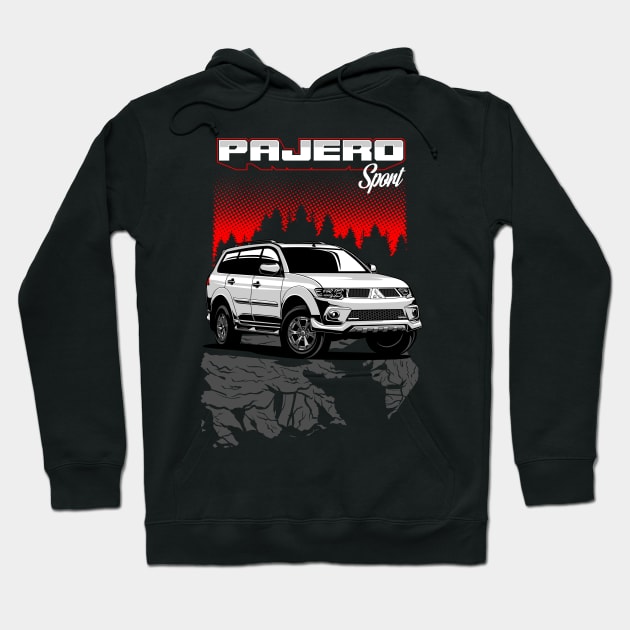 Mitsubishi Pajero Sport Hoodie by aredie19